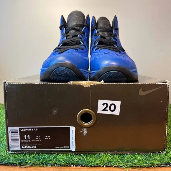Nike LeBron 8 VIII PS Varsity Royal Blue Black