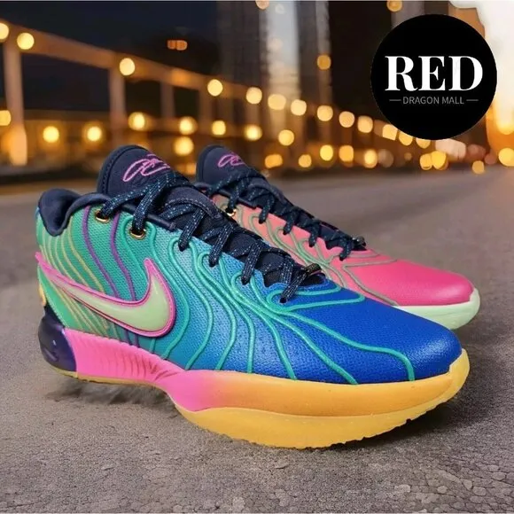 Nike LeBron James XXI 21 Optimism Multicolor HF5353-400 - Men's Size 11