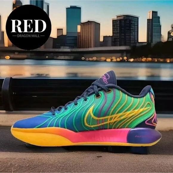 Nike LeBron James XXI 21 Optimism Multicolor HF5353-400 - Men's Size 11