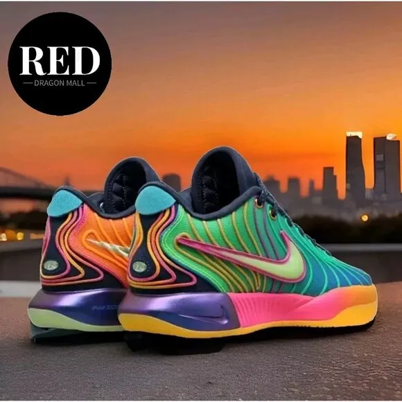 Nike LeBron James XXI 21 Optimism Multicolor HF5353-400 - Men's Size 11