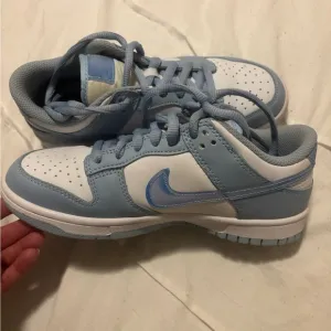 Nike Light Blue and White Sneakers