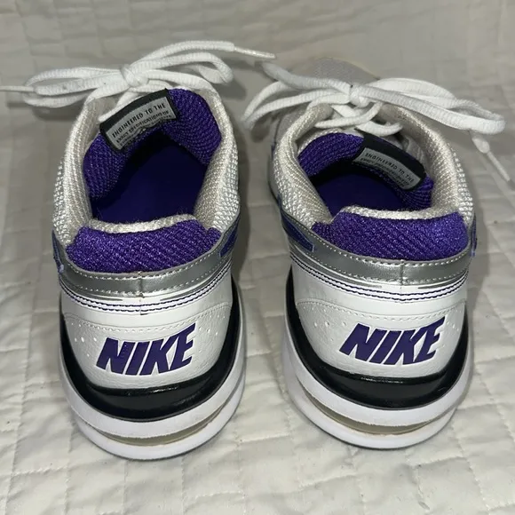 Nike Max Edge 7 White and Purple Sneakers Men’s 9