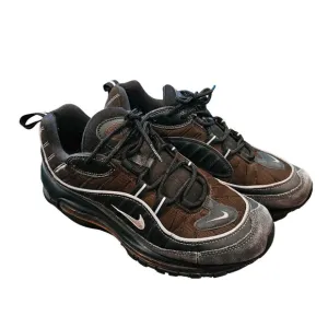 Nike Men's Air Max 98 Oil Grey Triple Black Sneakers Shoes 640744-013 Size 8