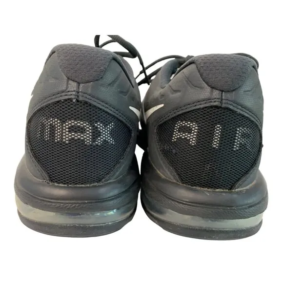 Nike Men's Air Max Full Ride TR Shoes Black Knit Size 12 EUC 569633-010 7499