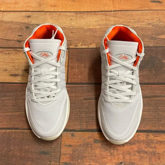 Nike Men's Air Zoom G.T. Hustle 2 &quot;White/Orange&quot; Basketball Shoes