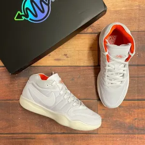Nike Men's Air Zoom G.T. Hustle 2 &quot;White/Orange&quot; Basketball Shoes
