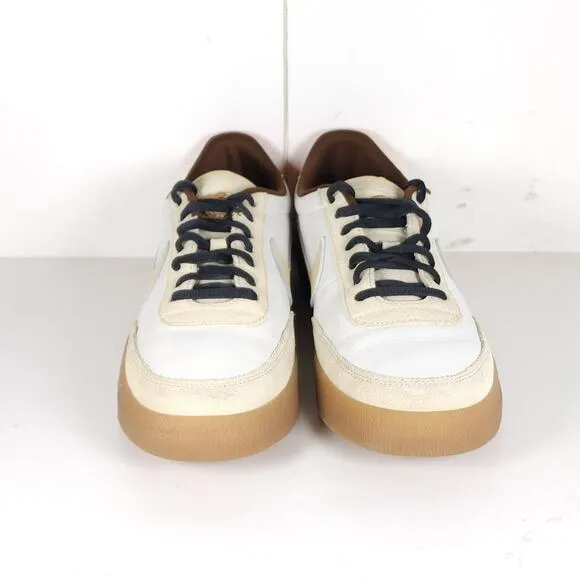 Nike Men's Killshot 2 US9 Sail Safety Orange Cream Gum Low Top Sneakers Shoes