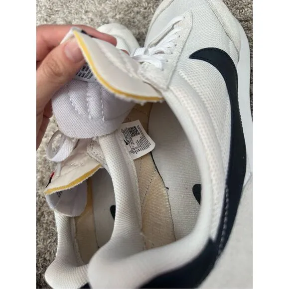 Nike Men's Size 14 Tailwind 79 'Phantom White' Black Low Top Lace up Casual Shoe