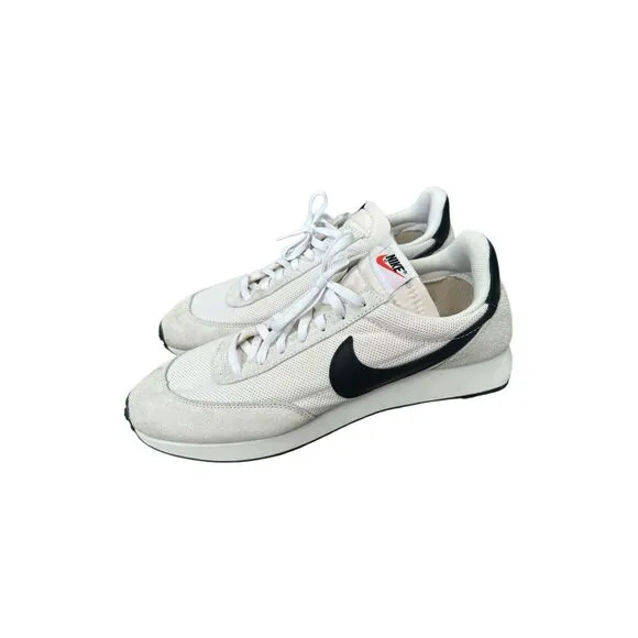 Nike Men's Size 14 Tailwind 79 'Phantom White' Black Low Top Lace up Casual Shoe