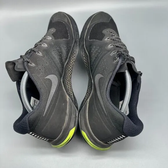 Nike Metcon 2 Men 11.5 Black Athletic Running Sneakers Lace-Up Low Top Round Toe