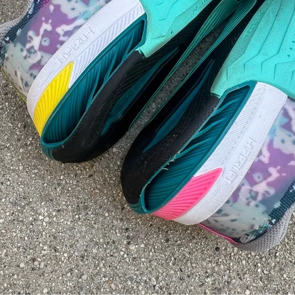 NIKE Metcon 8 'Graffiti Graphics' Women's Training Shoes Blue Gray Pink 7.5