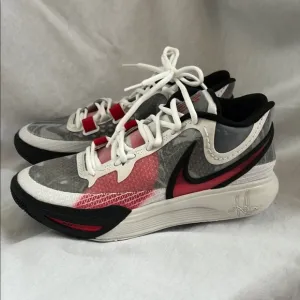 Nike NWOT Kyrie 8 White and University Red Athletic Sneakers