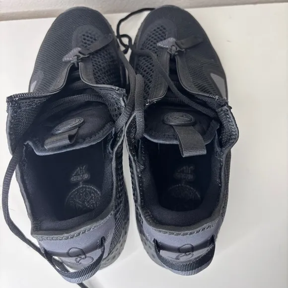 Nike‎ PG 4 Triple Black Basketball Shoes Mens Size 8.5