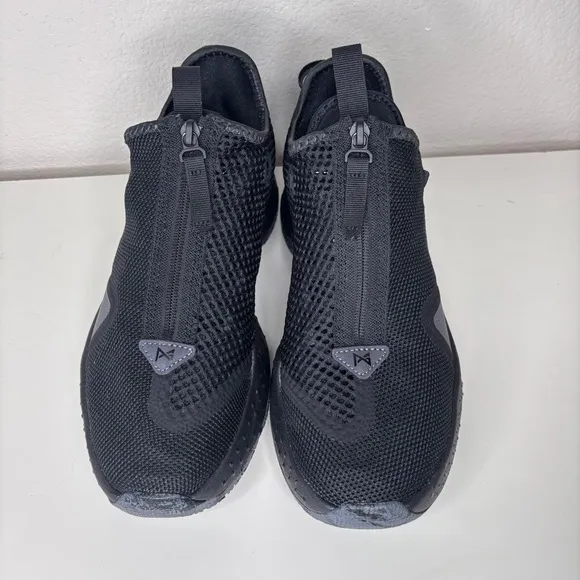 Nike‎ PG 4 Triple Black Basketball Shoes Mens Size 8.5