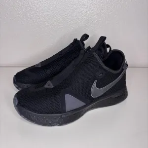 Nike‎ PG 4 Triple Black Basketball Shoes Mens Size 8.5