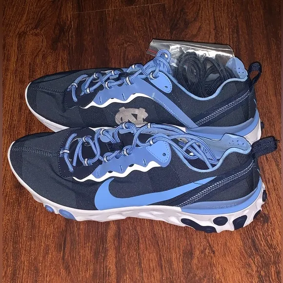 Nike React Element UNC Tarheels basketball team shoes