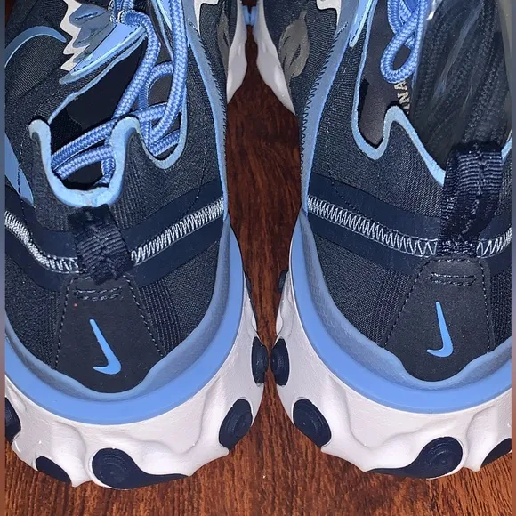 Nike React Element UNC Tarheels basketball team shoes