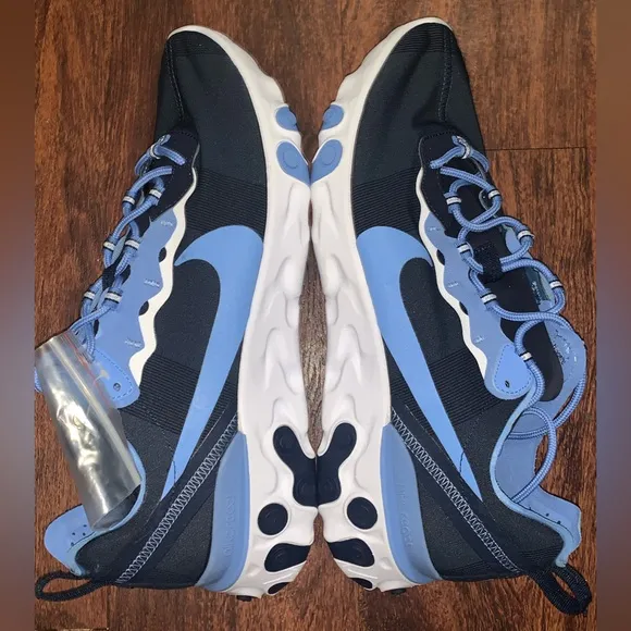 Nike React Element UNC Tarheels basketball team shoes