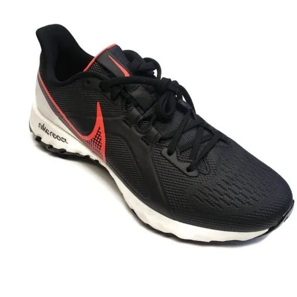 Nike React Infinity Pro Golf Shoes Mens Size 8.5 Black Crimson Sail CT6620-002
