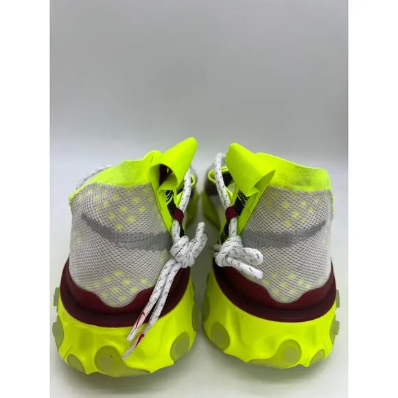 Nike React ISPA Sneakers Platinum Volt Running Shoes CT2692 002 Men's Size 9