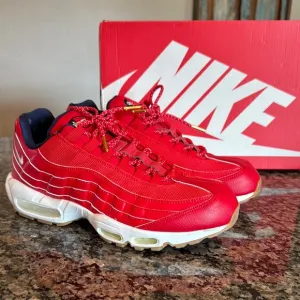 Nike Red Air Max 95 Sneakers EUC 10.5