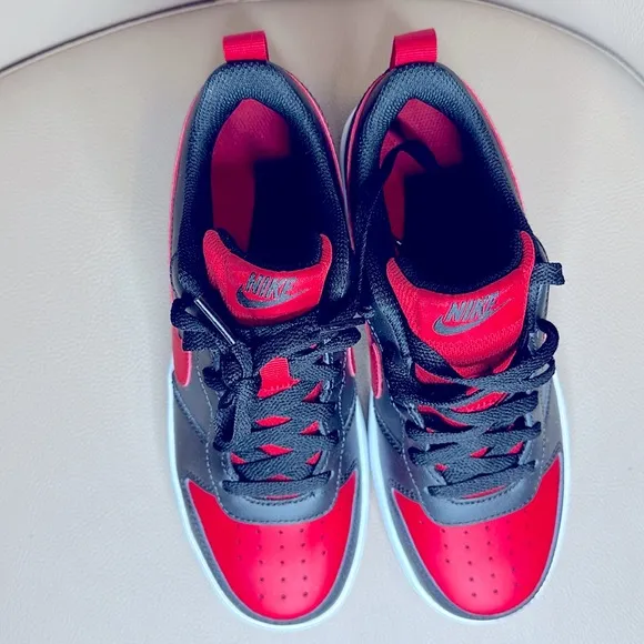 Nike Red and Black Sneakers