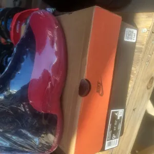 Nike Red and Black Sneakers