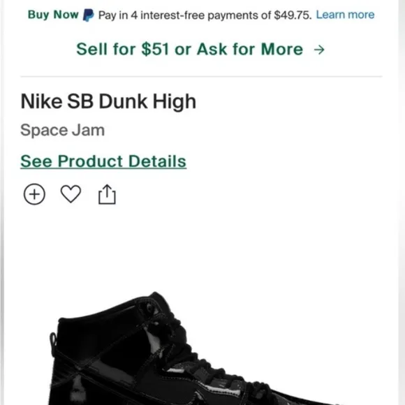 Nike SB Dunk High Pro Black Sneakers