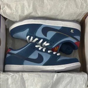 NIKE SB DUNK LOW PRM WSS BLUE Men's Sneakers NEW In the box