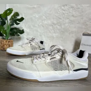 Nike SB Ishod Wair Summit White/Black with gum soles. Size 10