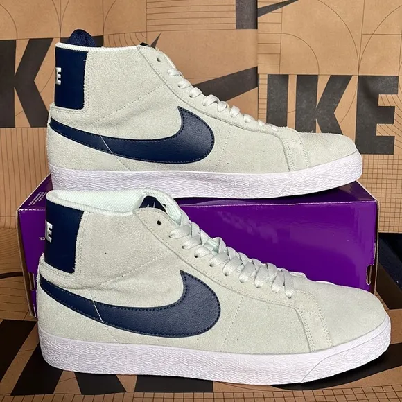 Nike SB Zoom Blazer Mid barely green/navy-barely green WMNS sneakers