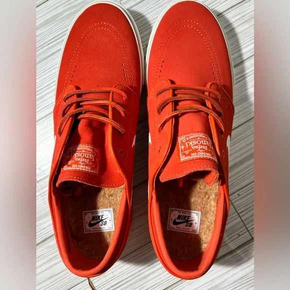 Nike SB Zoom Janoski OG  Men's skate shoe sneaker orange Size 11.5 FD6757 800