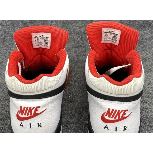 Nike Sneakers Men’s Size 10.5  Air Flight Legacy BQ4212-100 Shoes Red White