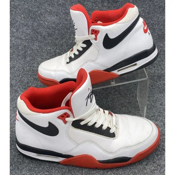 Nike Sneakers Men’s Size 10.5  Air Flight Legacy BQ4212-100 Shoes Red White