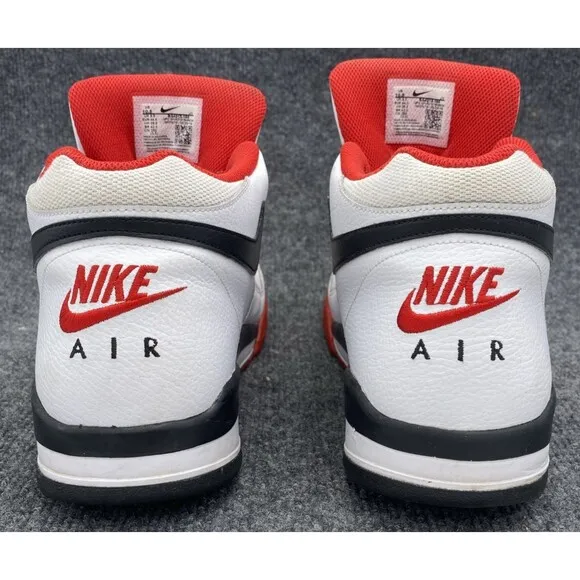 Nike Sneakers Men’s Size 10.5  Air Flight Legacy BQ4212-100 Shoes Red White