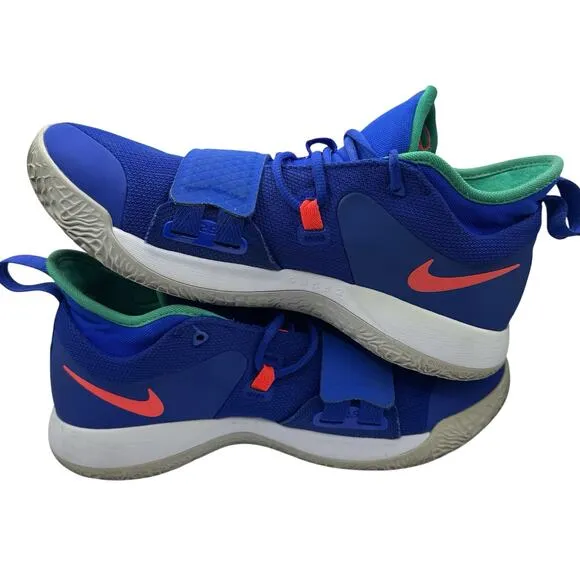Nike Sneakers Zoom PG 2.5 Men’s 12 Blue Black Basketball Fortnite BQ8452-401