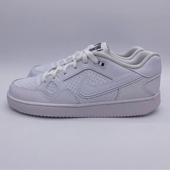 Nike Son of Force GS 'Triple White' Shoes Sneakers  NWOT  |   Size:   7Y