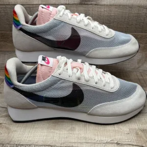 Nike Tailwind 79 Be True Pride Sneakers Mens 10 White Pink Rainbow Gilbert Baker