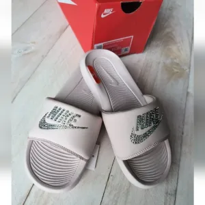 Nike Victori One Slide Barely Rose Pink Slides Sandals Shoes Womens 5