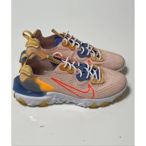 Nike Women's 9.5 React Vision 'Washed Coral' Sneakers - CI7523-600 -D/MS/X