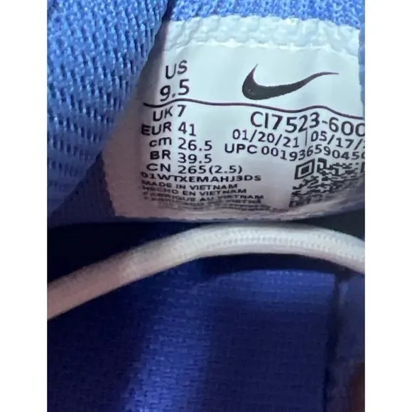 Nike Women's 9.5 React Vision 'Washed Coral' Sneakers - CI7523-600 -D/MS/X