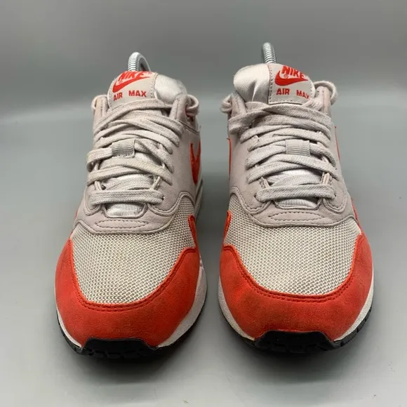 Nike Women's Air Max 1 Varsity Red Habanero Running Sneakers Shoes Size 8
