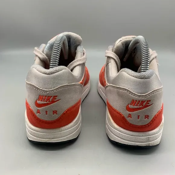 Nike Women's Air Max 1 Varsity Red Habanero Running Sneakers Shoes Size 8