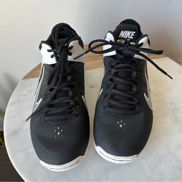 Nike women’s black basketball sneakers Air Visi Pro 4 587562-002 Shoes