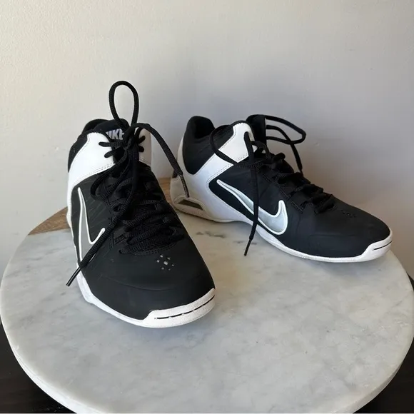 Nike women’s black basketball sneakers Air Visi Pro 4 587562-002 Shoes