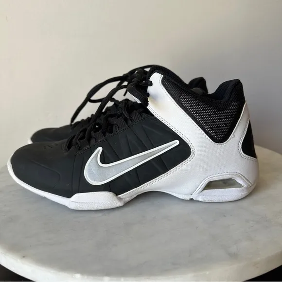 Nike women’s black basketball sneakers Air Visi Pro 4 587562-002 Shoes
