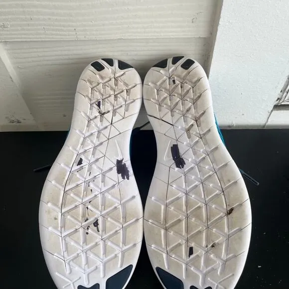 Nike Women's Free RN CMTR Blue Sneakers Shoes Size 6.5 Style 831511-400