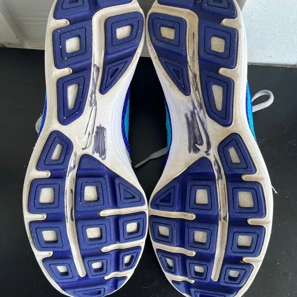 Nike Women's Revolution 3 Gray Blue Running Shoes Sneakers 10 Style 819303-003