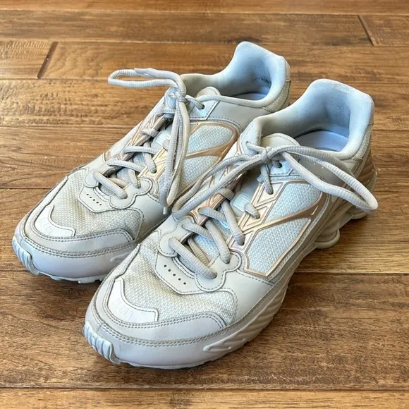Nike Women's Shox Enigma Running Shoes Sneakers in Desert Sand Size 10