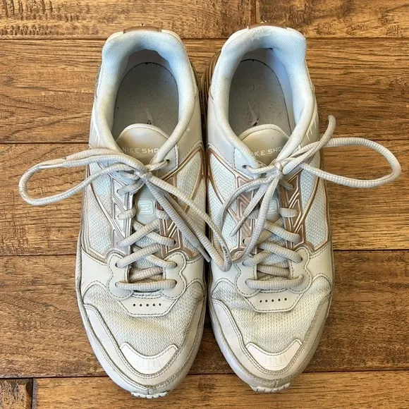 Nike Women's Shox Enigma Running Shoes Sneakers in Desert Sand Size 10